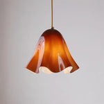 Cargar imagen en el visor de la galería, Lámpara colgante con pantalla floral Bellina Iluminación decorativa para el hogar