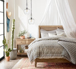 Load image into Gallery viewer, Lawson Glass Pendant Light - Recycled & Milk Glass with Bronze Accent