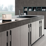 Load image into Gallery viewer, Slimline Cabinet Handles – Brushed Gold Drawer Pulls for Modern Style