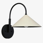 Load image into Gallery viewer, Curva Metal Curved Arm Modern Wall Sconce for Bedroom & Hallway