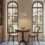 Afbeelding laden in galerijweergave, Lirra metalen koepellamp – industriële silhouetlamp voor keukens