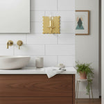 Cargar imagen en el visor de la galería, Modo Lámpara de Pared Decorativa – Aplique de Pared Metálico Moderno Ondulado para Dormitorios y Pasillos