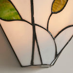 Afbeelding laden in galerijweergave, TF Botanica glas-in-lood bloemenontwerp wandlamp - wandkandelaar voor hal en slaapkamer