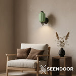 Load image into Gallery viewer, Eloise Brass Wall Sconce – Elegant Milk Glass Vintage Lighting