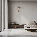 Load image into Gallery viewer, Luxury Crystal Wall Sconce - Brass Frame Modern Wall Light