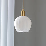 Bild in die Galerieansicht laden, Lilin Alabaster-Pendelleuchte