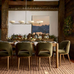 Load image into Gallery viewer, Vega Glass Mid-Century Modern Globe Chandelier with Glass Shades for Dining Room and Kitchen Island