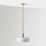 Load image into Gallery viewer, Cerova Modern Ivory Porcelain Pendant Light – Soft Organic Design for Kitchen Island