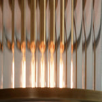 Carica immagine nel visualizzatore della Galleria, RibGlow Lampada da Soffitto a Incasso in Vetro Righettato – Lampada da Soffitto a Montaggio Classico per Soggiorno o Corridoio