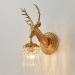 Bild in die Galerieansicht laden, Antler Kristall Wandleuchte