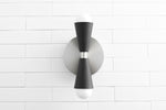 Load image into Gallery viewer, Pyralis Elongated Shade Contemporary Wall Lamp for Hall Space & Gallery