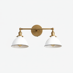 Load image into Gallery viewer, Conique Metal Vanity Wall Sconce – Modern Industrial Bathroom Lighting