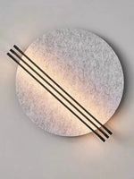 Cargar imagen en el visor de la Galería, Aplique de pared Abstract Sunrise de fieltro