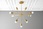 Load image into Gallery viewer, Mobilux Line Modern Chandelier - Mid Century Ceiling Light Fixture