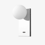 Load image into Gallery viewer, Metio Dome Shade Modern Wall Sconce for Bedroom & Living Room