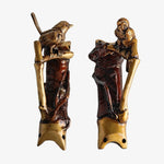 Carica l'immagine nella visualizzazione Galleria, Handcrafted Brass Animal Door Handles 54