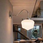Cargar imagen en el visor de la Galería, Vintage Opal Glass Wall Sconce