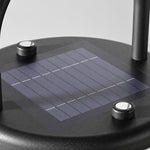 Cargar imagen en el visor de la Galería, Clear Solar Garden Lantern with Black Frame