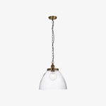 Afbeelding laden in galerijweergave, Novera Art Deco koepel verstelbare hoogte glazen kap hanglamp - Woonkamer