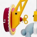 Cargar imagen en el visor de la Galería, Close-up of crane arm and red gear housing