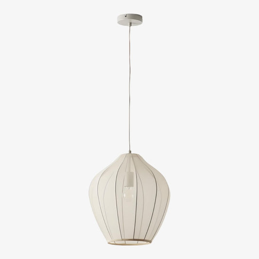Lámpara Colgante de Malla Moderna Lumifil - Luces Colgantes de Tela Adecuadas para Comedores o Islas de Cocina