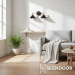 Load image into Gallery viewer, Conique Metal Cylindrical Sconce Modern Vanity Light for Bathroom