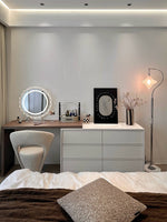 Load image into Gallery viewer, Art Deco Star Floor Lamp – Modern Standing Lamp for Living Spaces –  Astris Orion