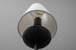 Load image into Gallery viewer, Curva Metal White Linen Sconce - Classic Brass Wall Light for Bedrooms