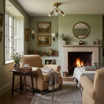 Afbeelding laden in galerijweergave, Mobilux Line Moderne Messing Opbouwlamp - Minimalistische Gouden Plafondlamp voor Slaapkamer