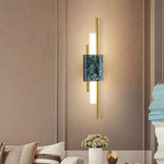 Cargar imagen en el visor de la Galería, Luz de Pared con Detalles en Mármol Refined Radiance