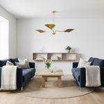 Afbeelding laden in galerijweergave, Lutal bronzen kroonluchter - modern ontwerp met monochromatische afwerking