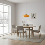 Afbeelding laden in galerijweergave, Havelo Ronde Glazen Hanglamp - Bauhaus Hanglamp voor Thuis N51