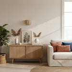 Afbeelding laden in galerijweergave, Loomis Wandlamp met Art-Deco Linnen Kap Moderne Wandkandelaar voor Woonkamer en Gang