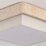 Załaduj obraz do przeglądarki galerii, Travertine Fabric Flush Mount Ceiling Light