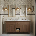 Load image into Gallery viewer, Cordax Industrial Modern Wall Lamp – Soft Opal Glass Glow for Hallway or Bedroom