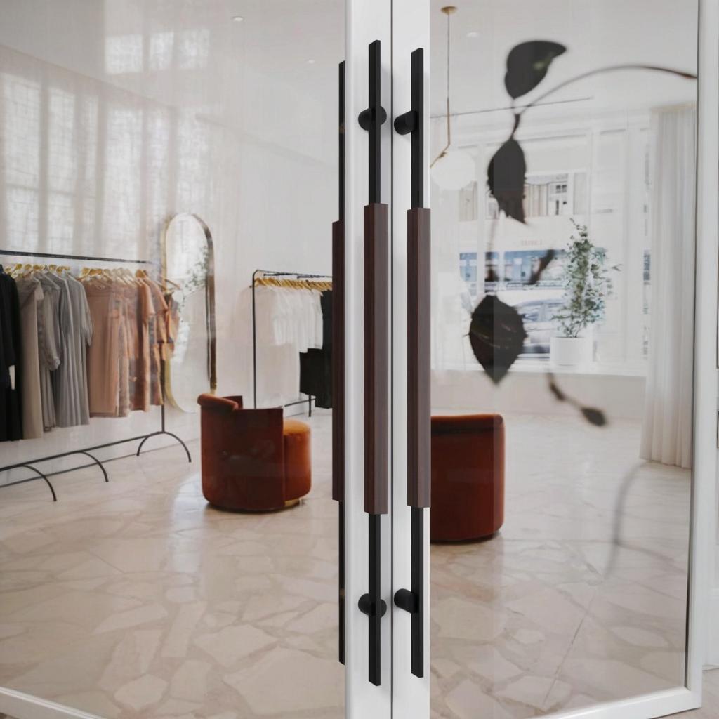 Modern Entry Door Handle – Large Push Pull Contemporary Door Handle