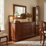 Afbeelding laden in galerijweergave, Virelle Traditionele Tiffany Tafellamp – Kleurrijke Glas-in-lood Koepel Bureaulamp voor Slaapkamer