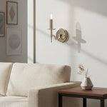 Afbeelding laden in galerijweergave, Tela Classic Wandlamp Metalen Wandlamp - Elegante Wandlamp Ideaal voor Hal of Woonkamer