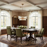 Load image into Gallery viewer, RibGlow Ribbed Glass Pendant Light - Antique Style Pendant Light for Dining Room