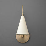 Load image into Gallery viewer, Curva Metal Curved Arm Modern Wall Sconce for Bedroom & Hallway