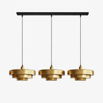 Load image into Gallery viewer, Malero Triple Layer Macarons Pendant Light - Modern Disc Form Lighting for Dining Room or Lounge N52