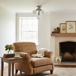 Load image into Gallery viewer, Glorica Glass Flush Mount Light - Globe Ceiling Fixture Modern