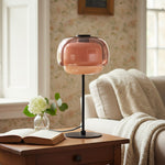Load image into Gallery viewer, Clinco Standing Lamp – Retro Mushroom Glass Light for Bedroom Décor