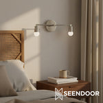 Load image into Gallery viewer, Mobilux Contemporary Linear Vanity Wall Lamp for Bath & Living Room