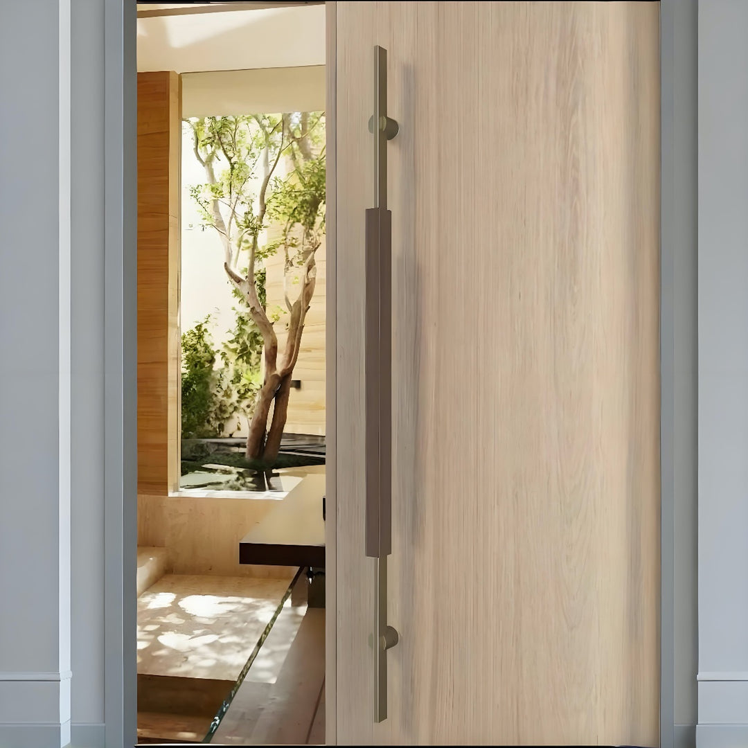 Modern Entry Door Handle – Large Push Pull Contemporary Door Handle