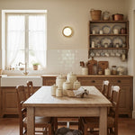 Carica immagine nel visualizzatore della Galleria, Applique da parete Vellaro in vetro e metallo - Stile senza tempo per l'illuminazione di cucina e ufficio