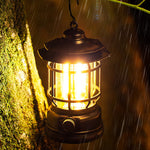 Bild in die Galerieansicht laden, Laterne Outdoor Camping Tischlampe (eingebauter Akku)