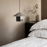 Cargar imagen en el visor de la Galería, Bauhaus Hollow Silver Single Pendant Light