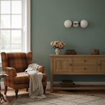 Load image into Gallery viewer, Lumio Globe Art Deco Vanity Light -  Opal Globe Bathroom Sconce