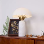Bild in die Galerieansicht laden, Peono Alabaster Tischlampe